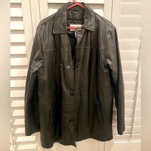 NEVER WORN KINGSIZE 💯% Leather. Stay Warm while Looking Hot and Handsome.😎